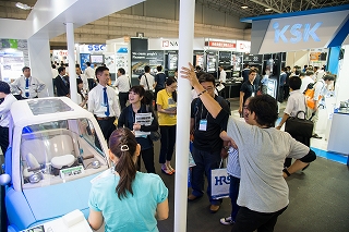 ▲6月に開催された「人と車のテクノロジー展・名古屋」約4万人が来場した