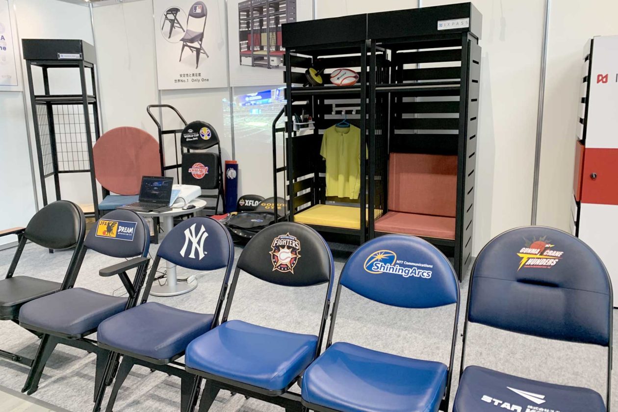 展示会の写真 スポーツビジネスジャパン